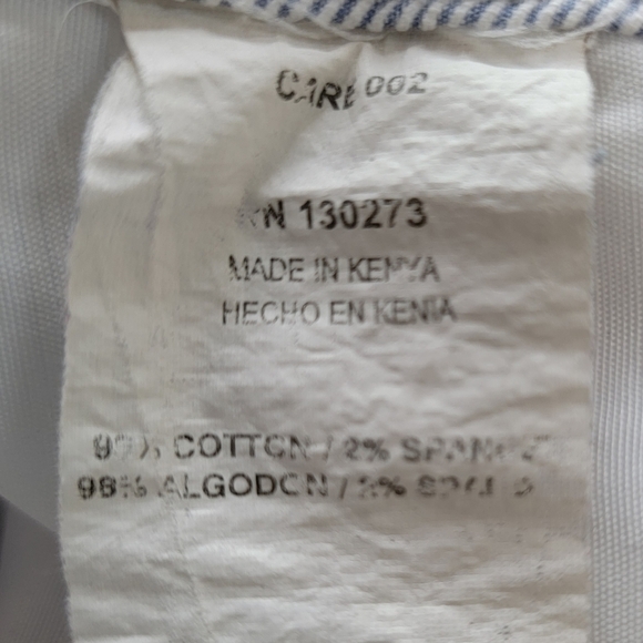 Lee Riders Midrise Striped Short Size Medium - Picture 9 of 10